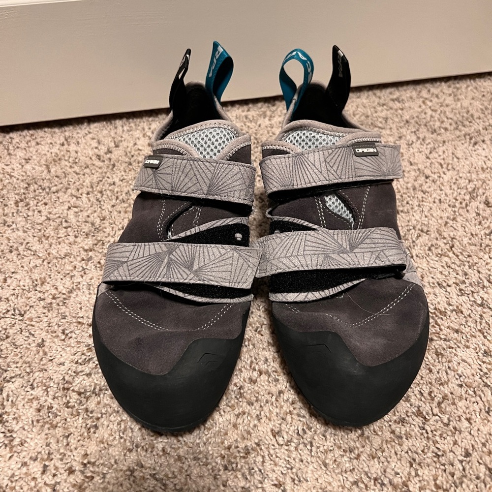Scarpa original climbing shoes